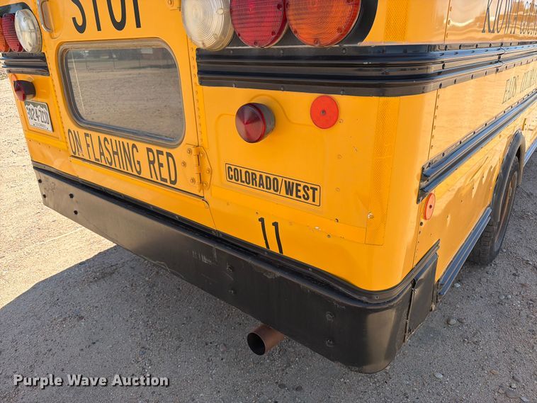 image for item EW1055 2003 Ford E450 school bus