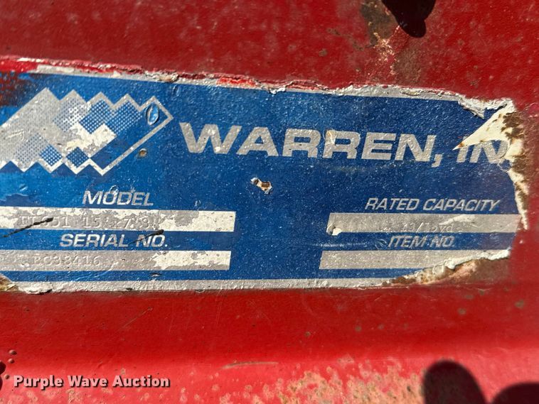 image for item EW4249 1995 Ford L8000 dump truck