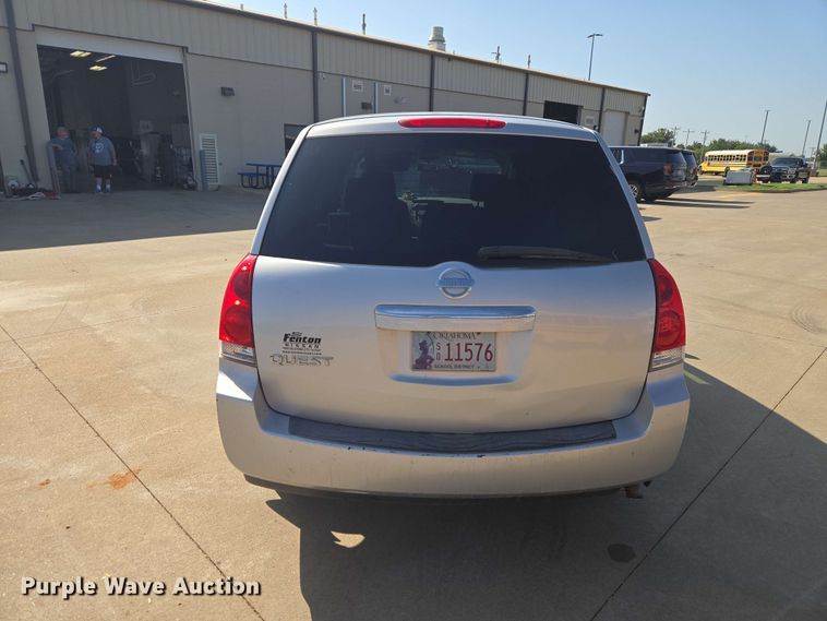 image for item EW8532 2008 Nissan Quest van