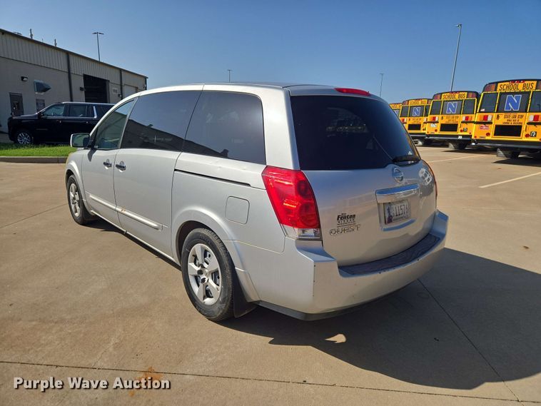 image for item EW8532 2008 Nissan Quest van