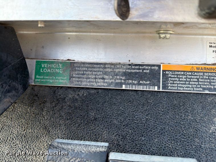 image for item EW8753 2020 Club Car golf cart