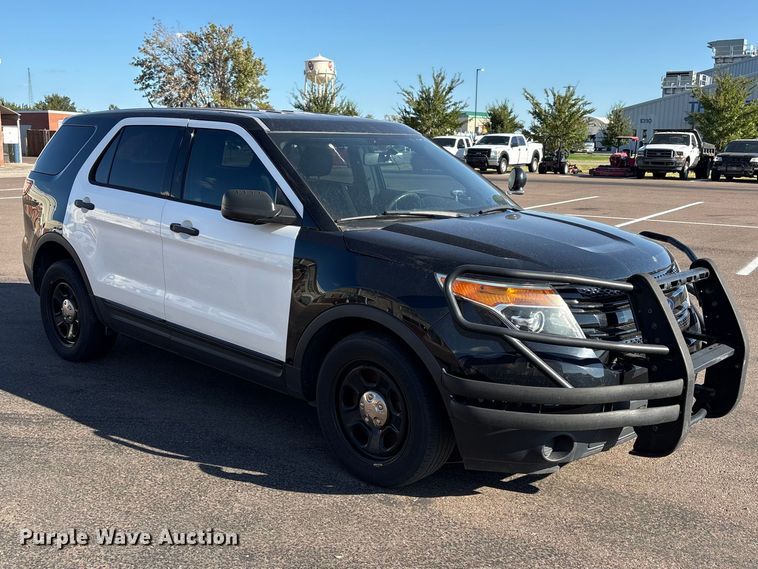 image for item EW8754 2015 Ford Explorer Police Interceptor SUV