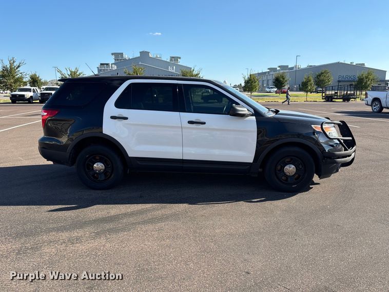 image for item EW8754 2015 Ford Explorer Police Interceptor SUV