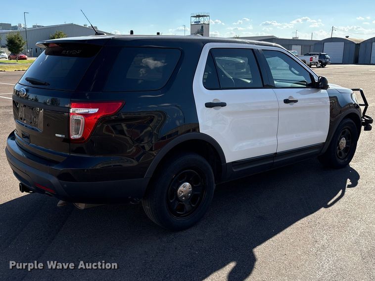 image for item EW8754 2015 Ford Explorer Police Interceptor SUV