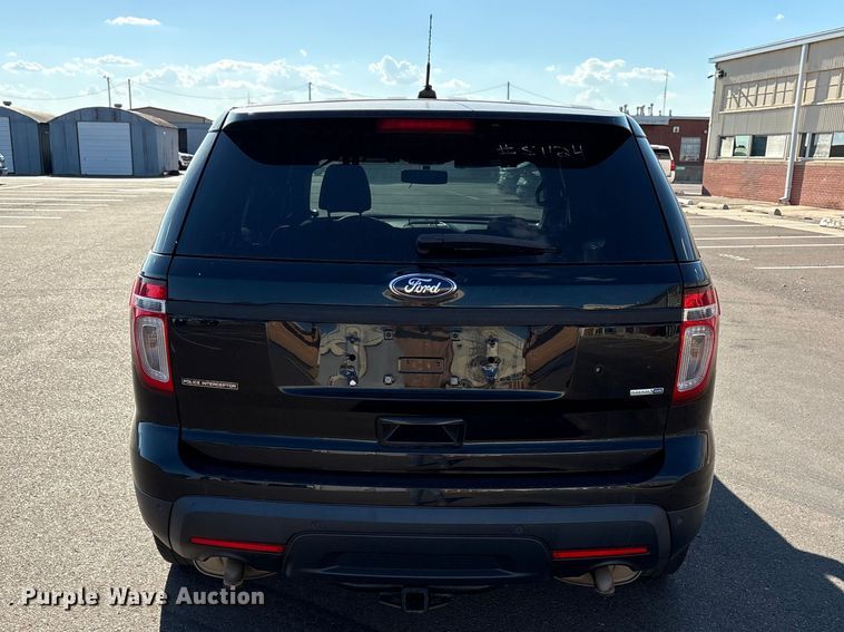 image for item EW8754 2015 Ford Explorer Police Interceptor SUV