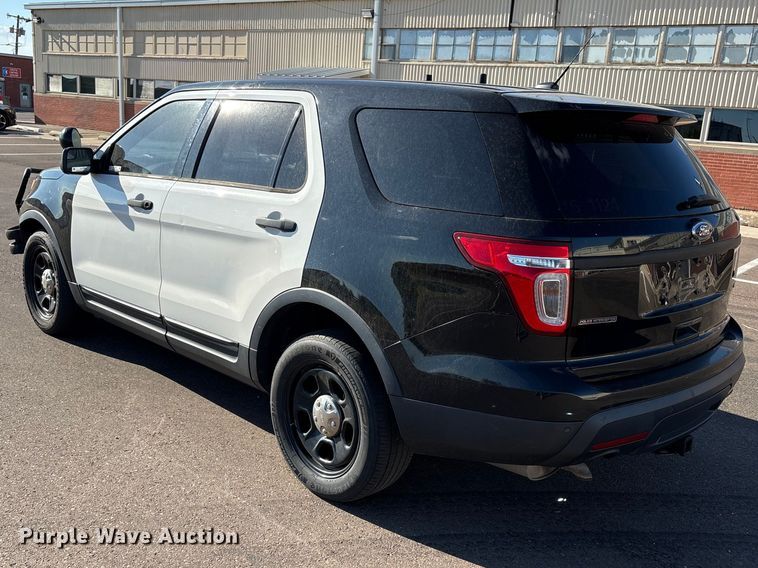 image for item EW8754 2015 Ford Explorer Police Interceptor SUV