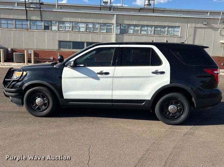 image for item EW8754 2015 Ford Explorer Police Interceptor SUV