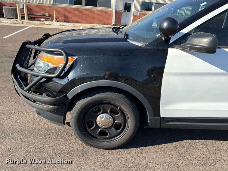 image for item EW8754 2015 Ford Explorer Police Interceptor SUV