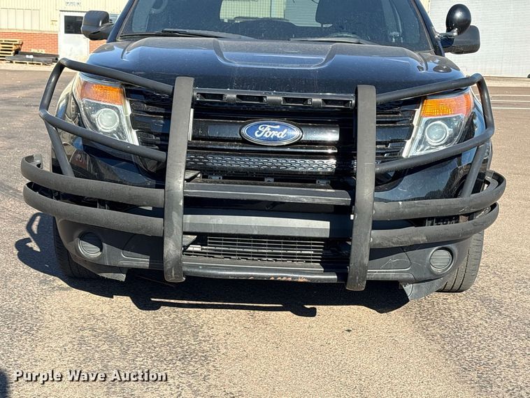 image for item EW8754 2015 Ford Explorer Police Interceptor SUV