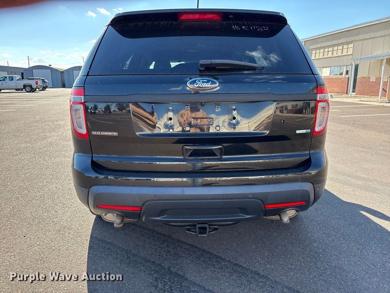 image for item EW8754 2015 Ford Explorer Police Interceptor SUV