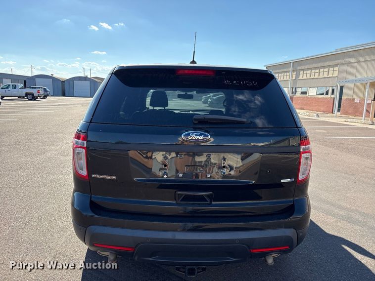image for item EW8754 2015 Ford Explorer Police Interceptor SUV