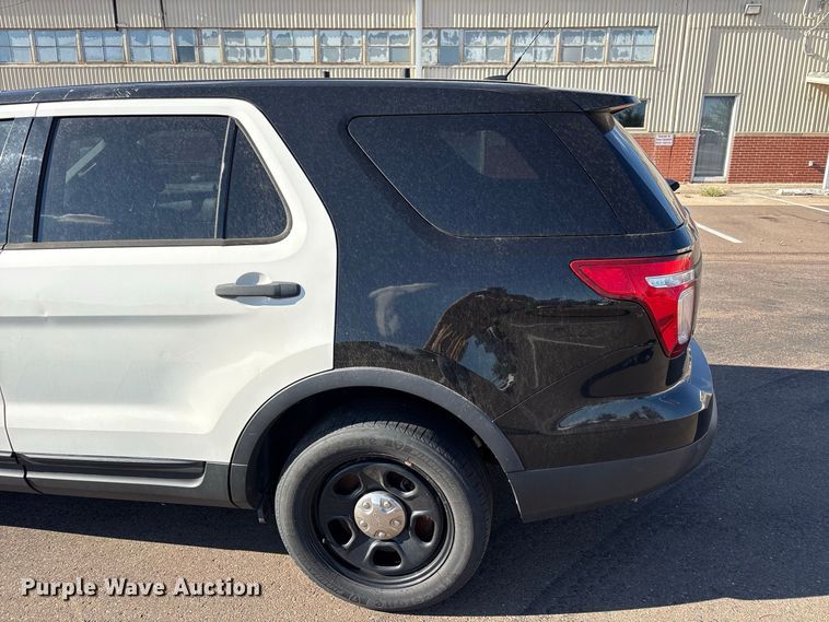 image for item EW8754 2015 Ford Explorer Police Interceptor SUV