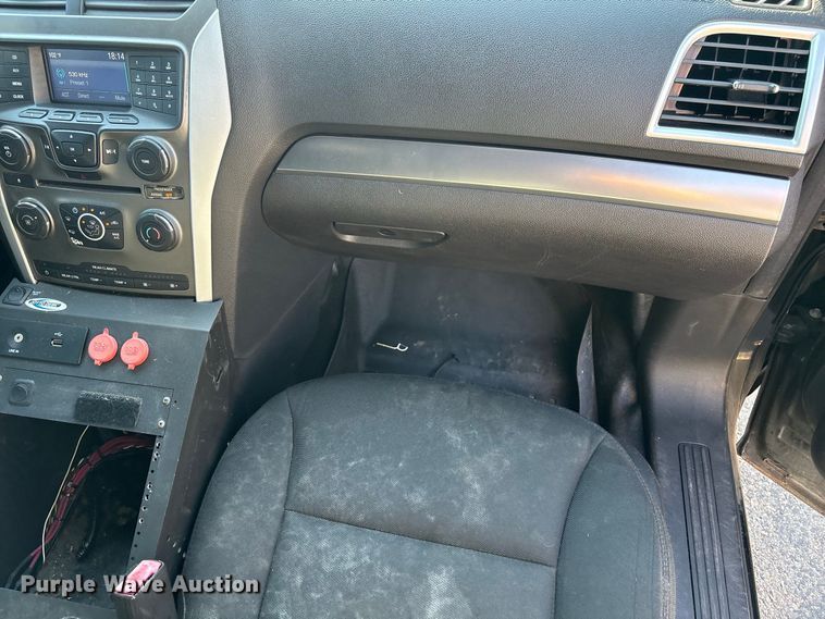 image for item EW8754 2015 Ford Explorer Police Interceptor SUV