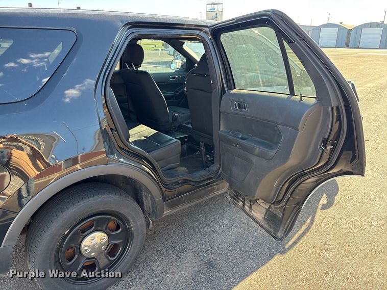 image for item EW8754 2015 Ford Explorer Police Interceptor SUV