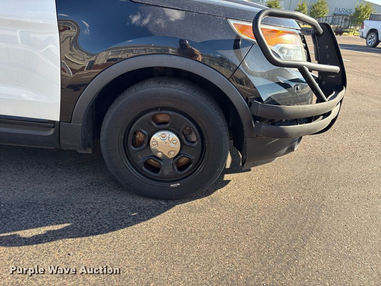 image for item EW8754 2015 Ford Explorer Police Interceptor SUV