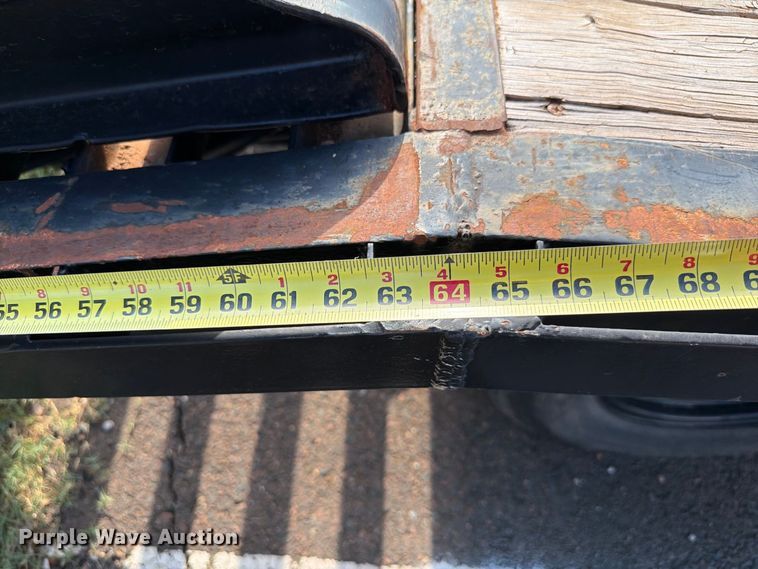 image for item EW8755 1986 W-W Trailer Manufacturers equipment trailer