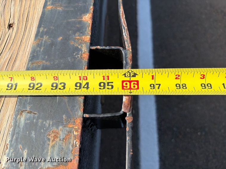 image for item EW8755 1986 W-W Trailer Manufacturers equipment trailer