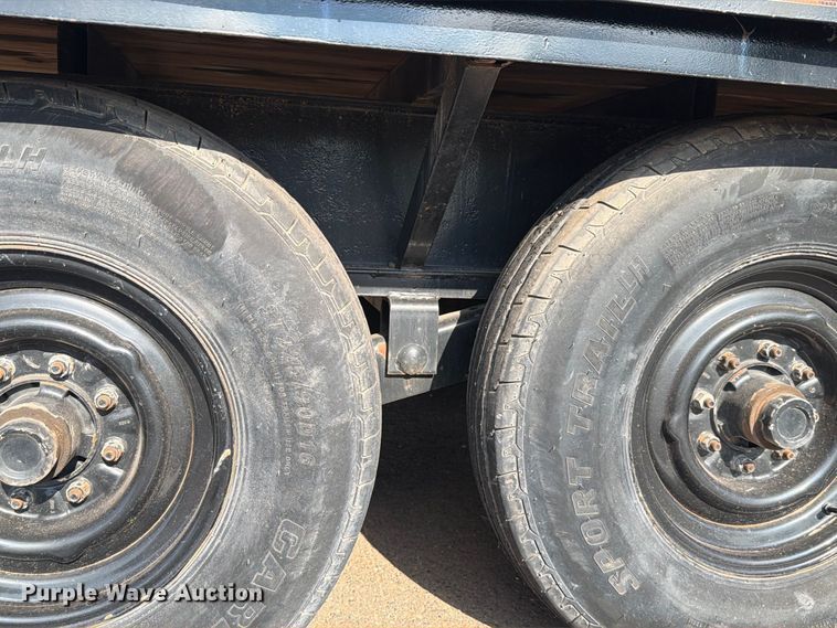 image for item EW8755 1986 W-W Trailer Manufacturers equipment trailer