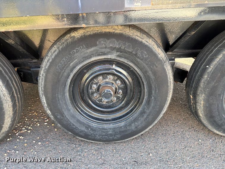 image for item EW8755 1986 W-W Trailer Manufacturers equipment trailer