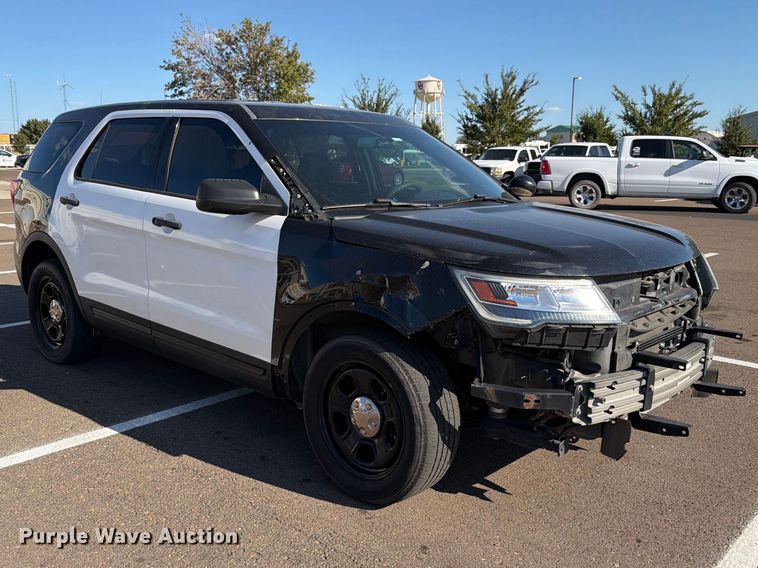 image for item EW8756 2017 Ford Explorer Police Interceptor SUV