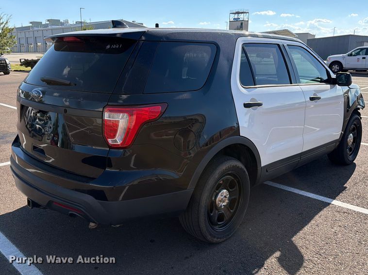 image for item EW8756 2017 Ford Explorer Police Interceptor SUV