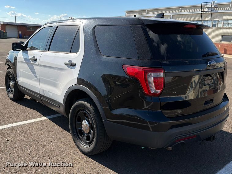 image for item EW8756 2017 Ford Explorer Police Interceptor SUV