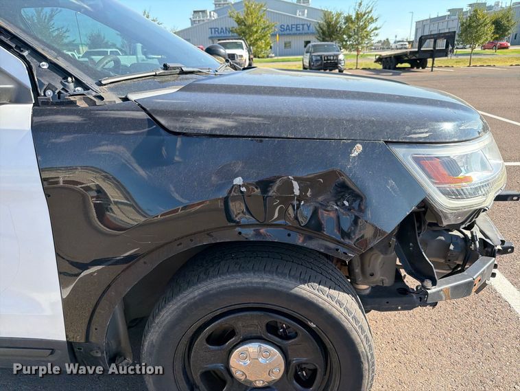 image for item EW8756 2017 Ford Explorer Police Interceptor SUV
