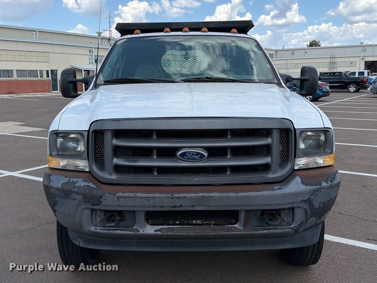 image for item EW8757 2002 Ford F450 dump truck