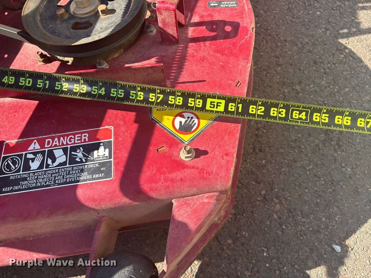 image for item EW8758 Toro 74262 ZTR lawn mower