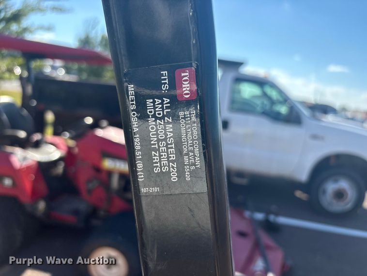 image for item EW8758 Toro 74262 ZTR lawn mower