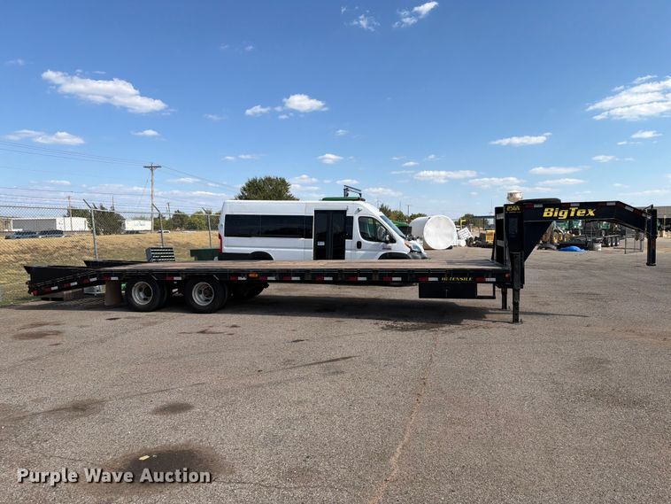 image for item EW8760 2013 Big Tex 25GN-25+5 equipment trailer