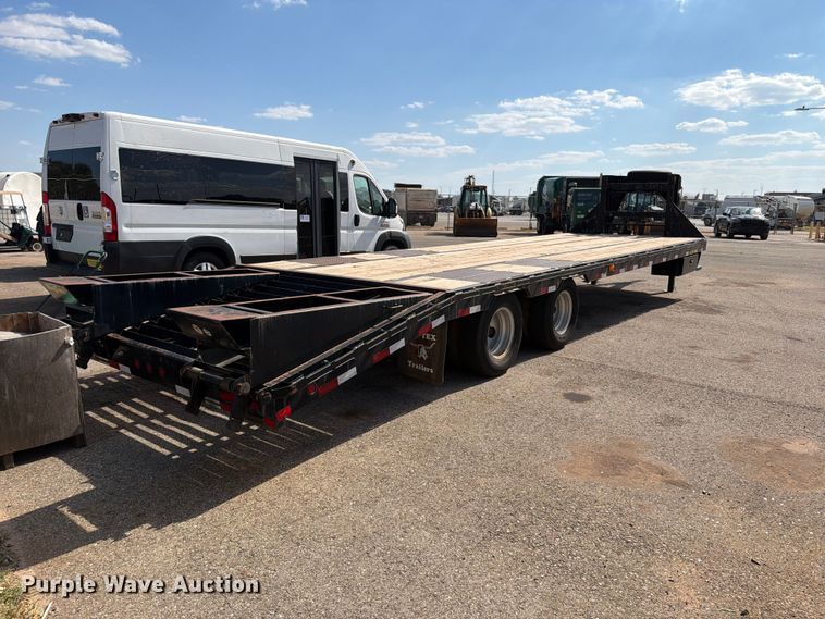 image for item EW8760 2013 Big Tex 25GN-25+5 equipment trailer