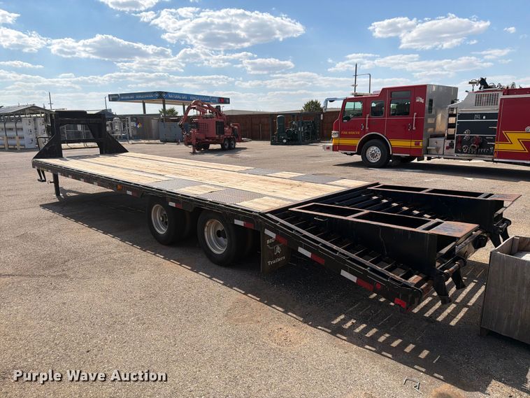 image for item EW8760 2013 Big Tex 25GN-25+5 equipment trailer