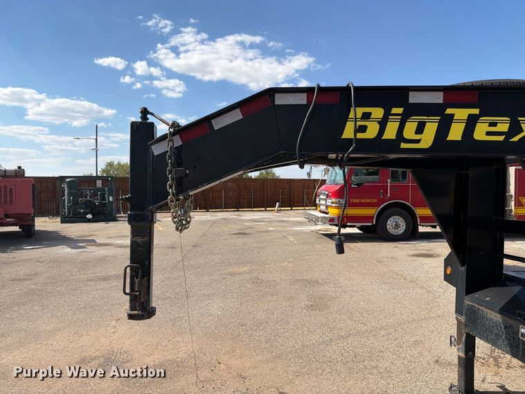 image for item EW8760 2013 Big Tex 25GN-25+5 equipment trailer
