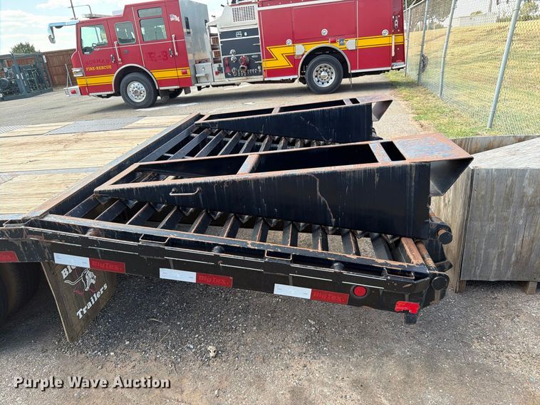 image for item EW8760 2013 Big Tex 25GN-25+5 equipment trailer