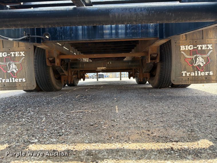 image for item EW8760 2013 Big Tex 25GN-25+5 equipment trailer