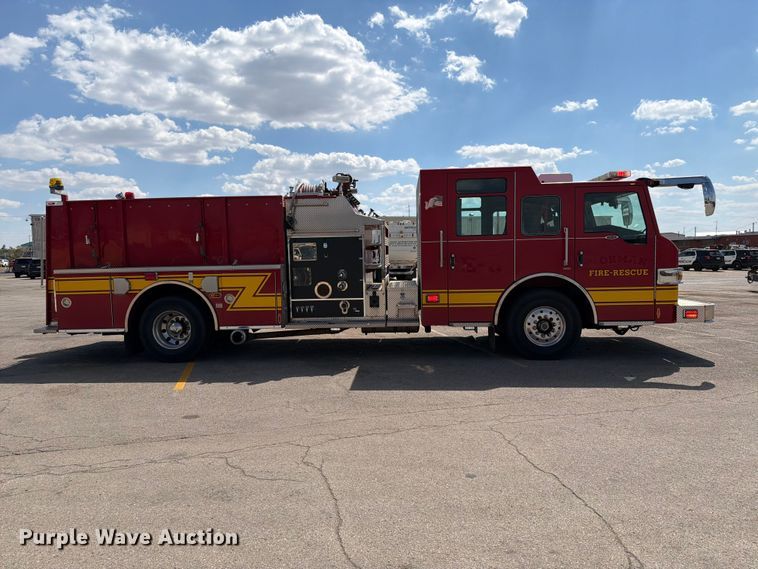 image for item EW8761 2009 Pierce Manufacturing Velocity pumper fire truck