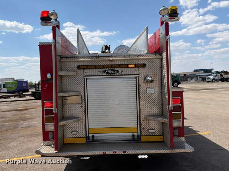 image for item EW8761 2009 Pierce Manufacturing Velocity pumper fire truck