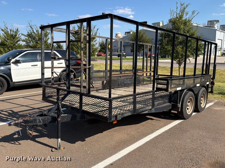 image for item EW8767 2009 Tuff-Bilt Manufacturing Inc utility trailer