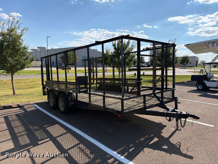 image for item EW8767 2009 Tuff-Bilt Manufacturing Inc utility trailer