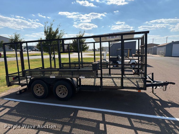 image for item EW8767 2009 Tuff-Bilt Manufacturing Inc utility trailer