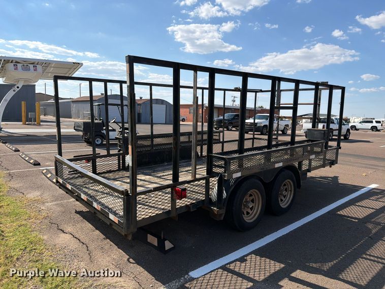 image for item EW8767 2009 Tuff-Bilt Manufacturing Inc utility trailer