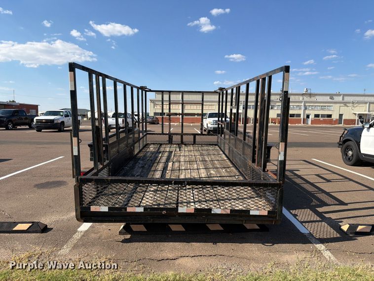 image for item EW8767 2009 Tuff-Bilt Manufacturing Inc utility trailer