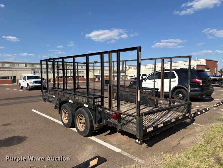 image for item EW8767 2009 Tuff-Bilt Manufacturing Inc utility trailer