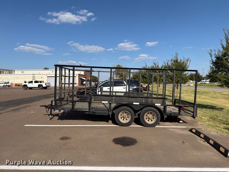 image for item EW8767 2009 Tuff-Bilt Manufacturing Inc utility trailer