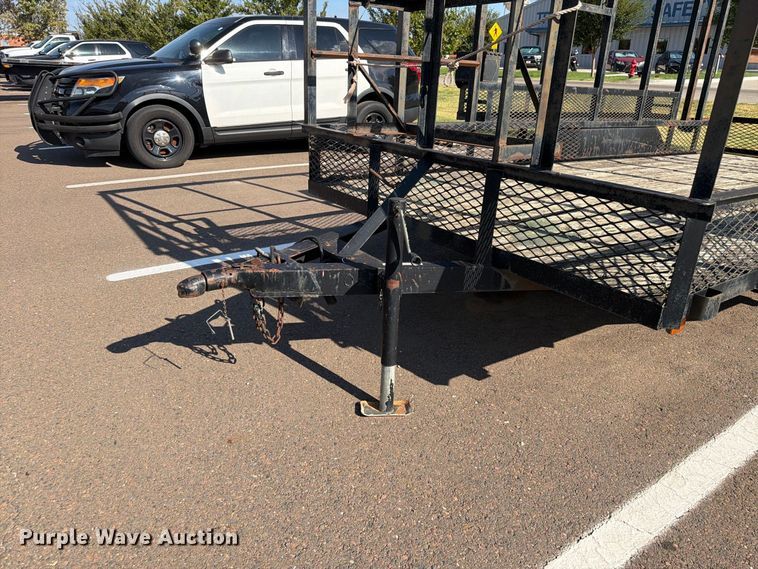 image for item EW8767 2009 Tuff-Bilt Manufacturing Inc utility trailer