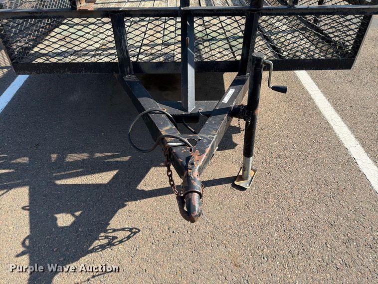 image for item EW8767 2009 Tuff-Bilt Manufacturing Inc utility trailer