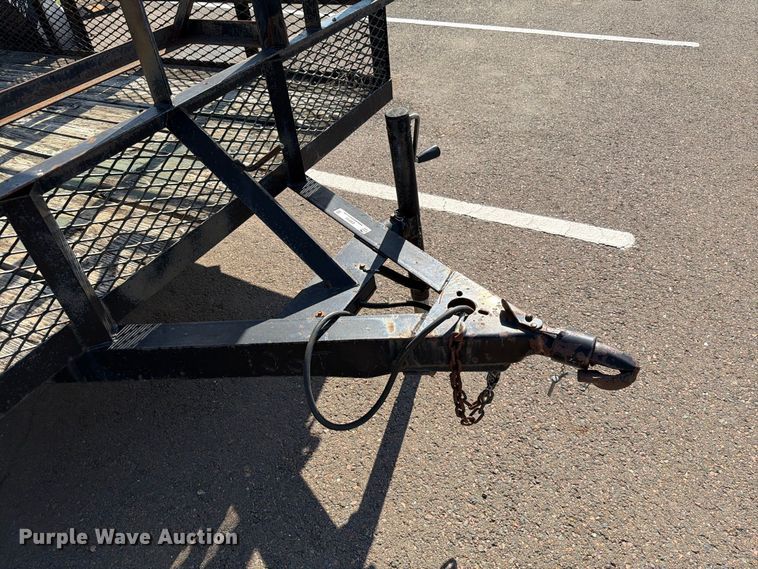 image for item EW8767 2009 Tuff-Bilt Manufacturing Inc utility trailer