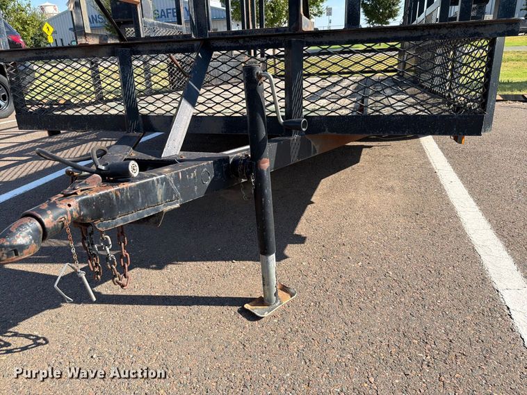 image for item EW8767 2009 Tuff-Bilt Manufacturing Inc utility trailer