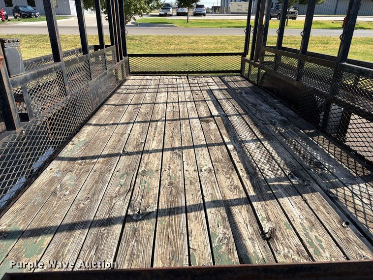 image for item EW8767 2009 Tuff-Bilt Manufacturing Inc utility trailer